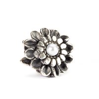 Charm Trollbeads Mujer Fiori di nascita in Plata Perla TAGBE-00037 - TAGBE-00037